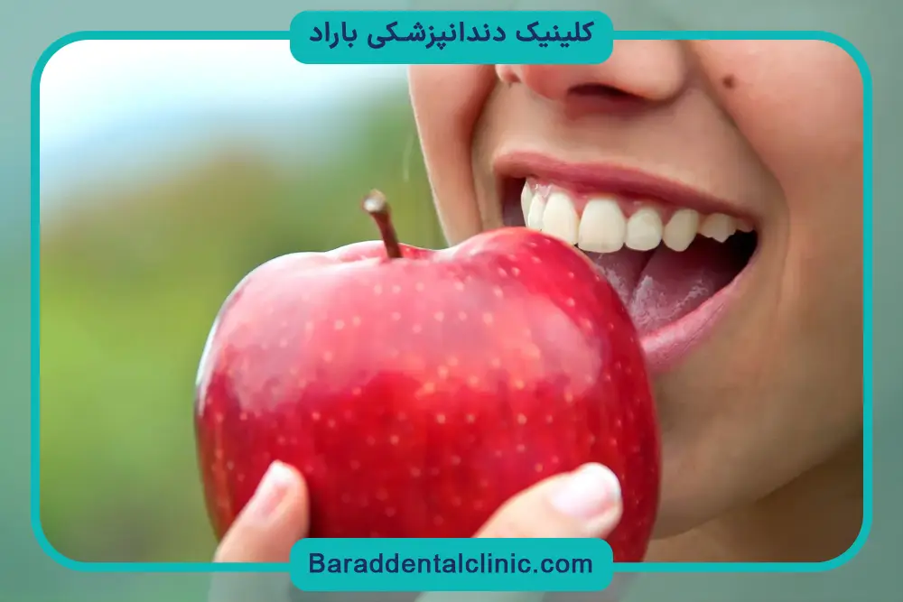 جویدن با دندان ایمپلنت