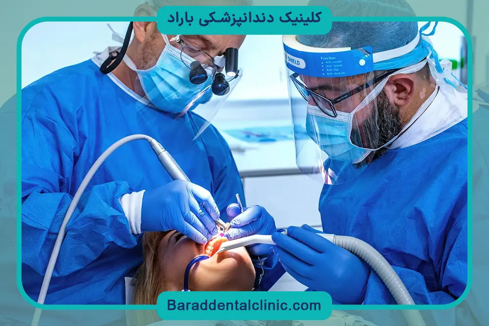 بررسی عوارض جراحی فک